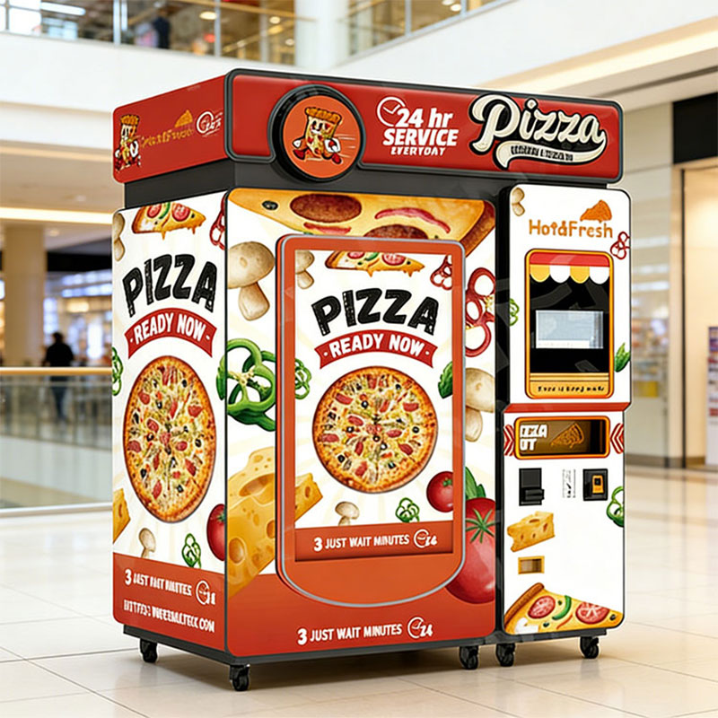 Commercial Vending Machine - Özelleştirilmiş Akıllı Dokunmatik Ekranlı Pizza Otomatı