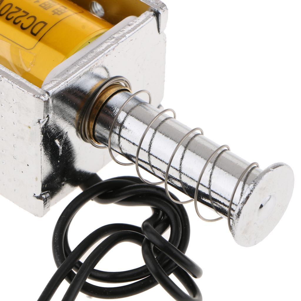 Open Vending Machine - Açık Çerçeveli Solenoid Elektromıknatıs 34.5mm Strok