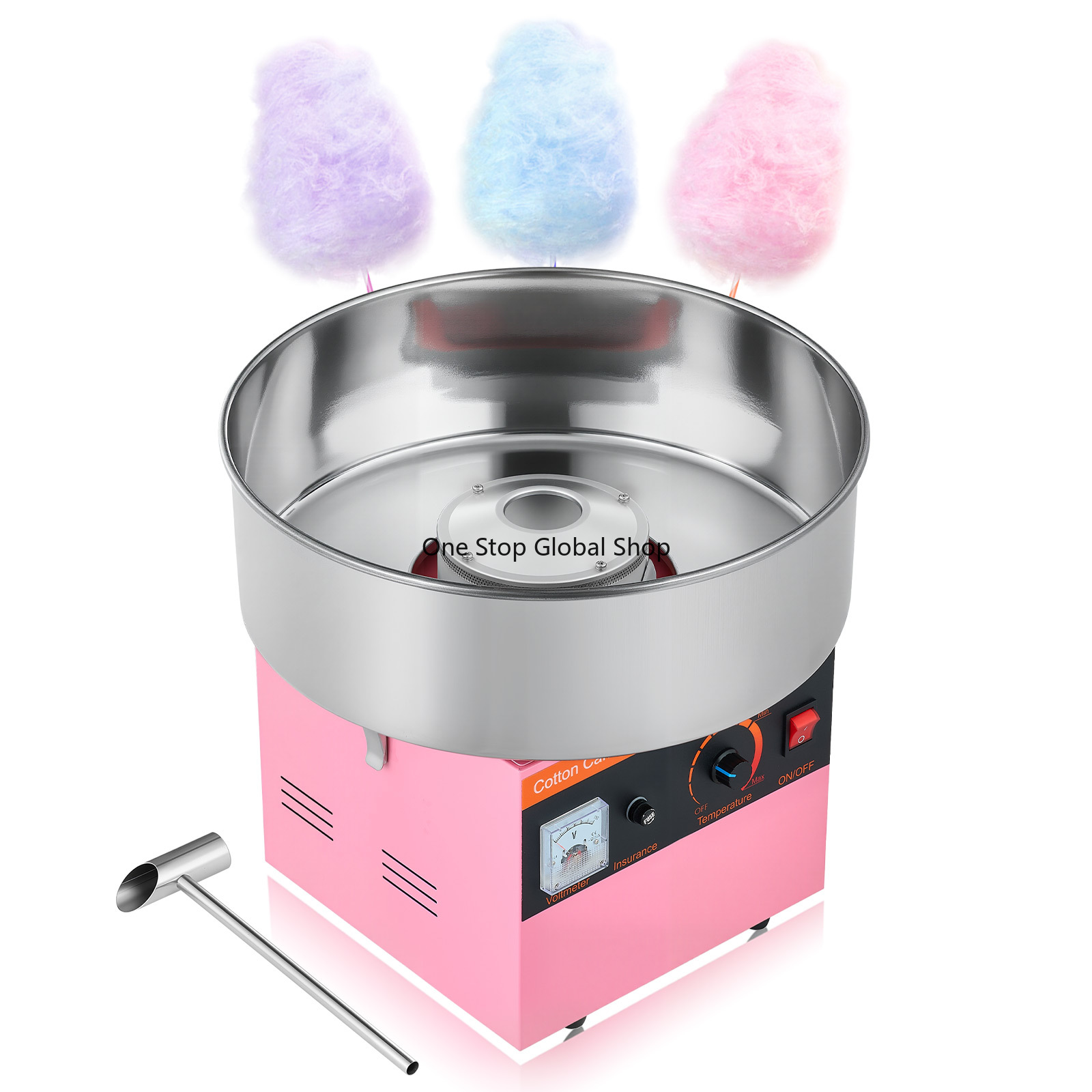 Candy Floss Machine - Pamuk Şeker Makinesi Reklamı 1000W Elektrikli