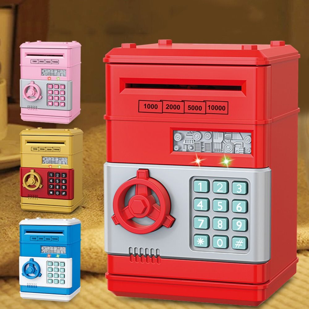 Coin Operated Kiddie Ride - Elektronik Kumbara Otomatik Mini Güvenli Paralar