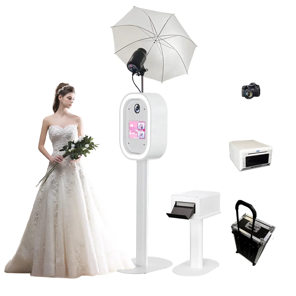Photo Booth Machine - Parti malzemeleri taşınabilir dslr fotoğraf kabini