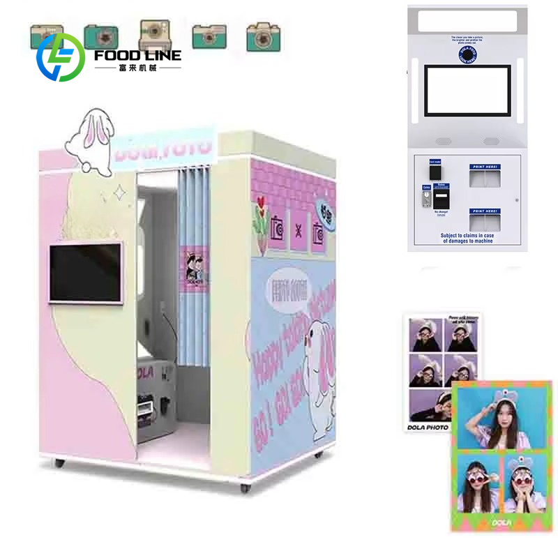 Photo Booth Machine - Moda Fotoğraf Kabini Makinesi Fotoğraf Kabini