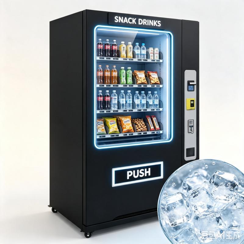 Open Vending Machine - Kredi Kartı ve Nakit Ödeme Özellikli