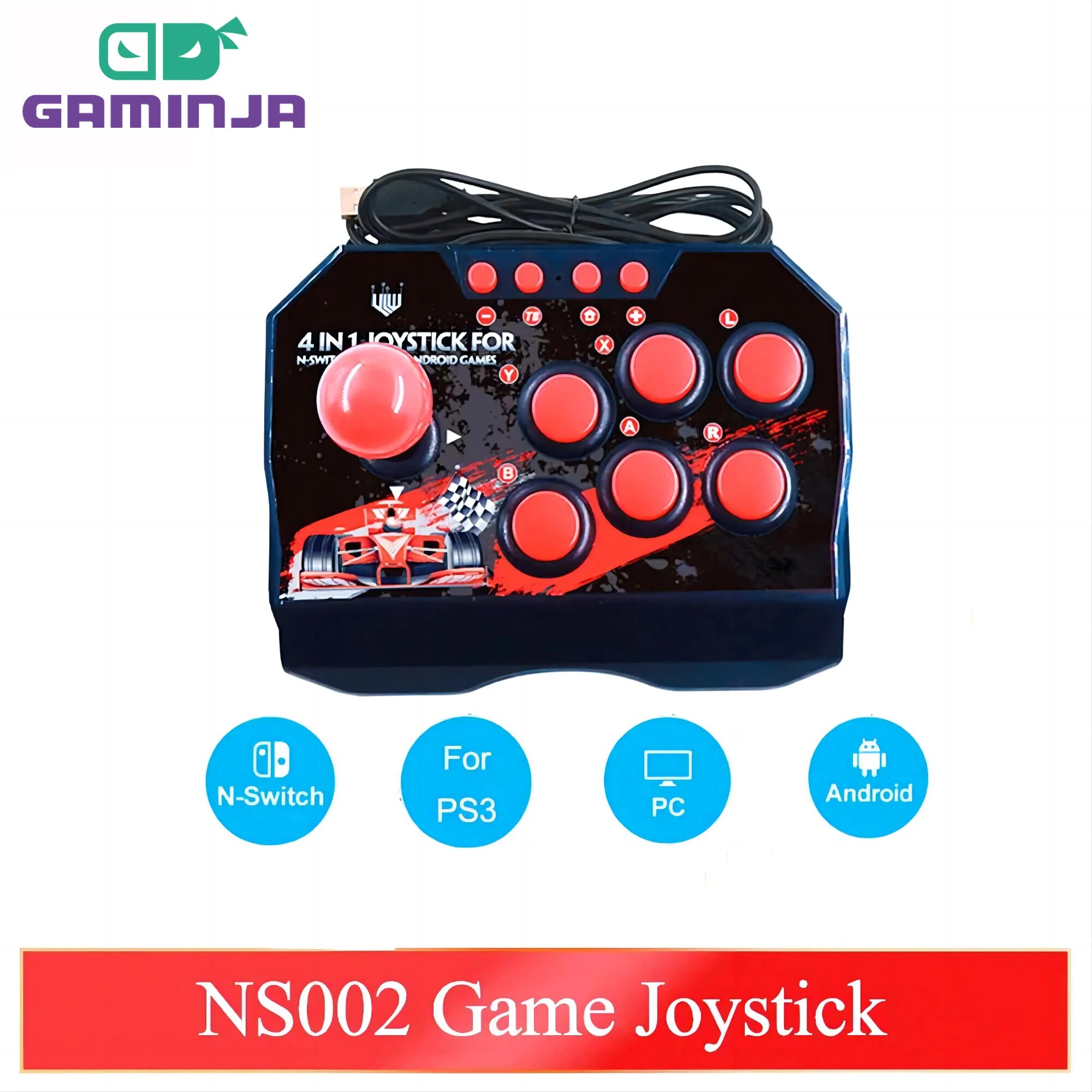Arcade Vibes - GAMINJA NS002 4 In 1 Retro