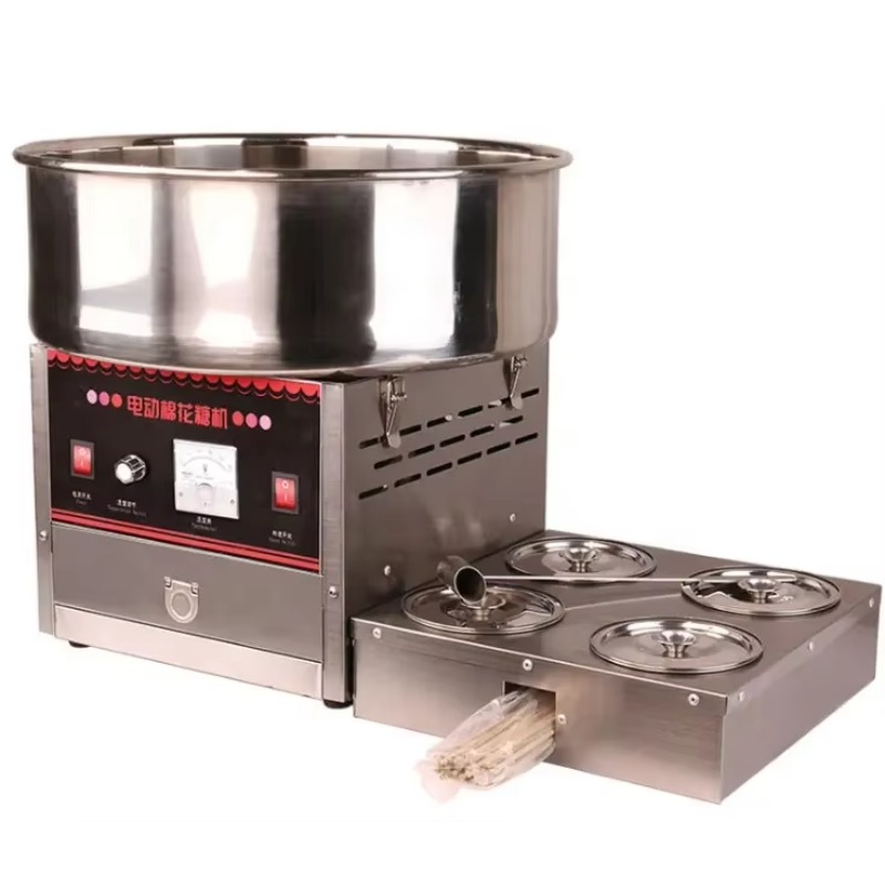 Candy Floss Machine - Tam Otomatik Pamuk Şeker Makinesi /
