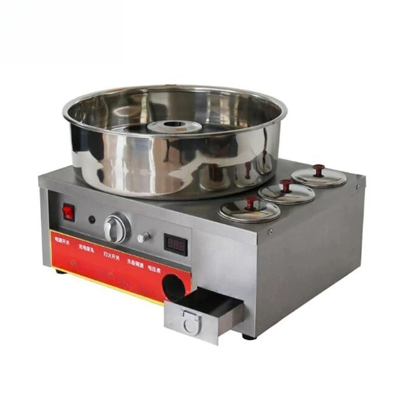 Candy Floss Machine - Ticari Paslanmaz Çelik Pamuk Şeker Makinesi,
