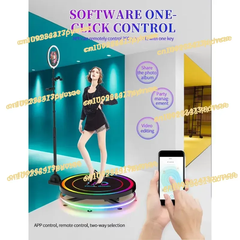 Photo Booth Machine - 2025 Akıllı Sihirli Döndürme Makinesi Otomatik