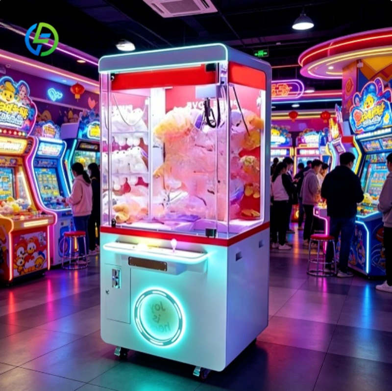Arcade Style Vending Machine - Akıllı Pençeli Otomat, LED Işıklı Atari