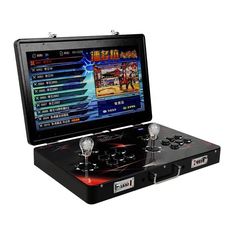 Arcade Game Cabinet - Pil Gerektirmeyen Pandora Arcade Kabini Taşınabilir