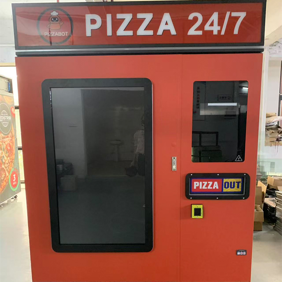 Commercial Vending Machine - Özelleştirilmiş Fast Food Pizza Otomat Markaları