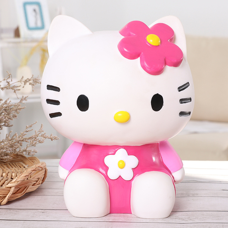 Coin Operated Kiddie Ride - 15 cm Hello Kitty Çocuk Kumbara