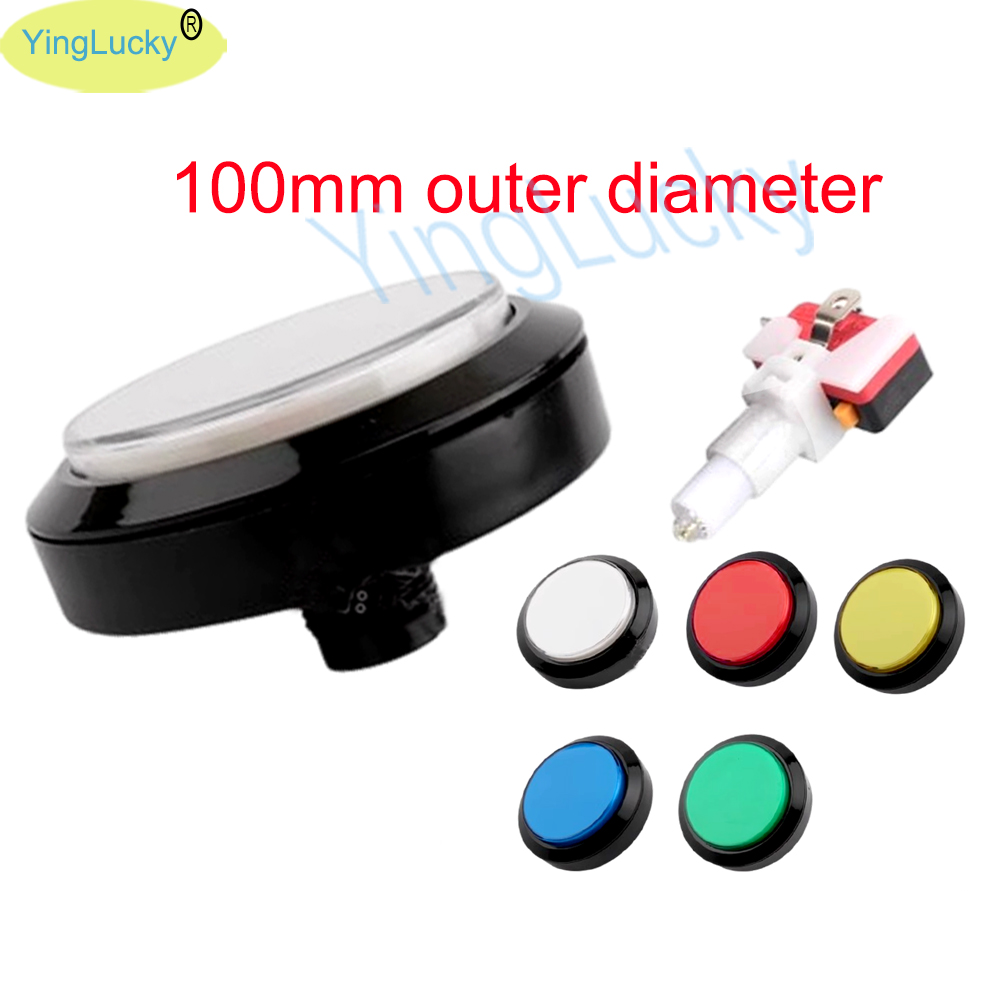 12V Arcade LED Düğmesi 100mm D - Arcade Vibes incelemesi ve fiyatı