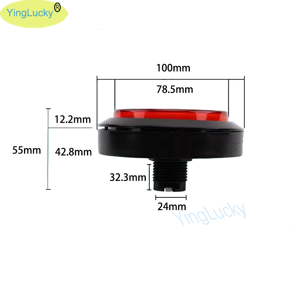 12V Arcade LED Düğmesi 100mm D - Arcade Vibes incelemesi ve fiyatı