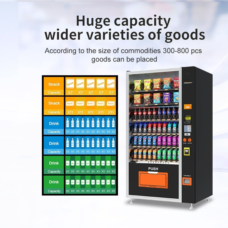 İçecek ve Atıştırmalık Otomatı - Commercial Vending Machine incelemesi ve fiyatı