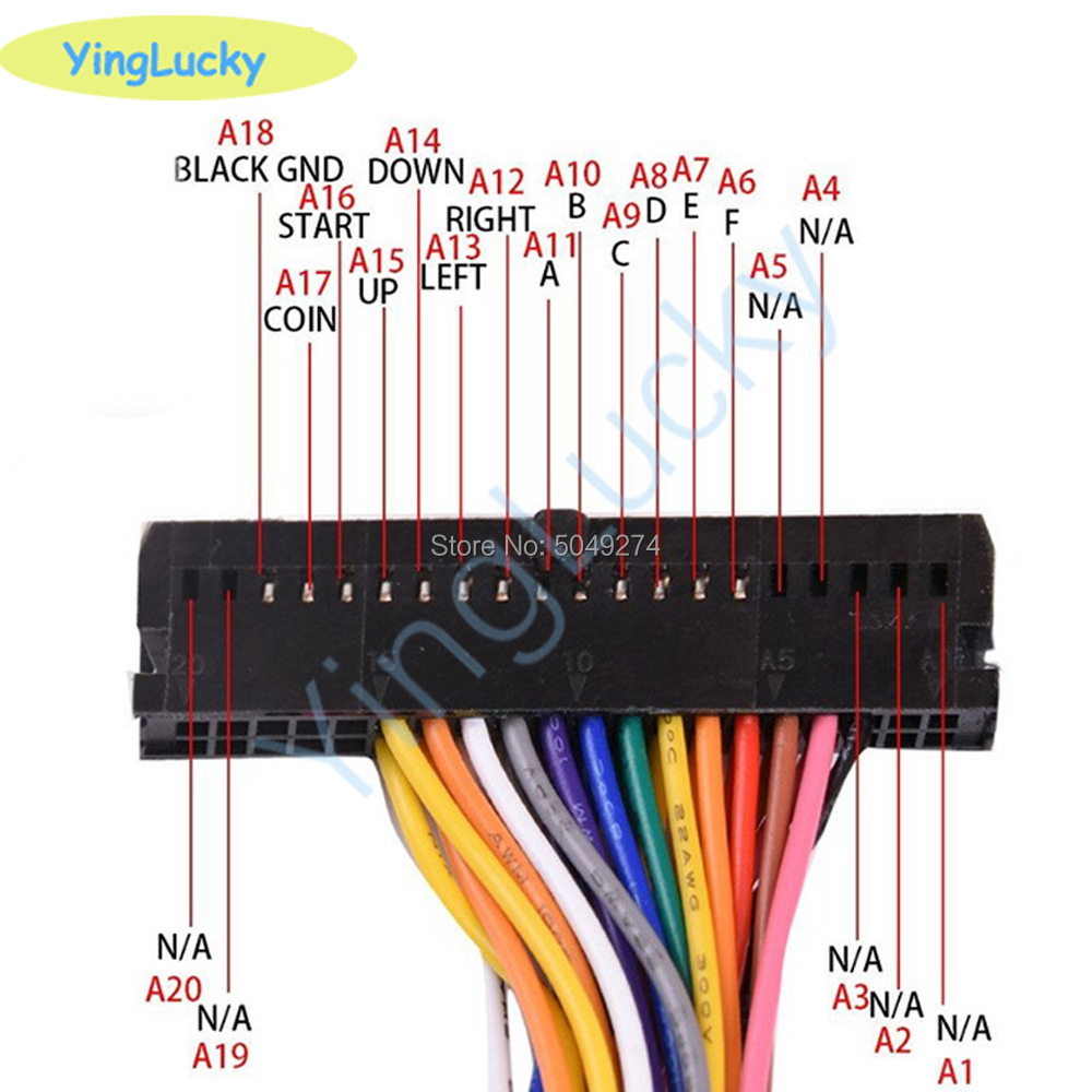 Arcade kabine 40-pin tel koşum - Arcade Game Cabinet incelemesi ve fiyatı
