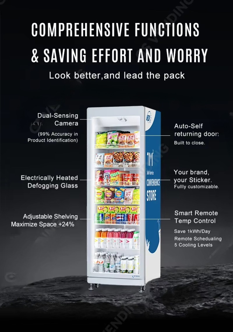 FOODLINE Özelleştirilmiş Otoma - Open Vending Machine incelemesi ve fiyatı