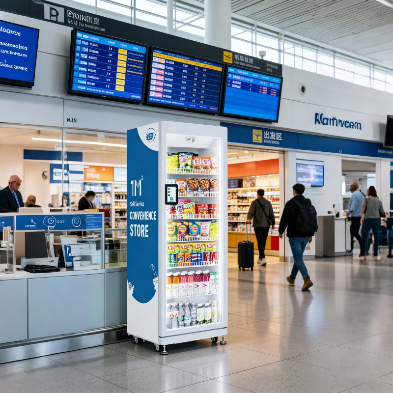 Yapay Zeka Destekli Açık Kapıl - Open Vending Machine incelemesi ve fiyatı