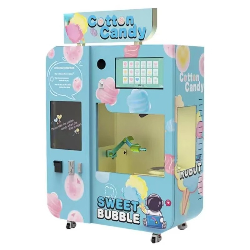 Tam Otomatik Pamuk Şeker Otoma - Commercial Vending Machine incelemesi ve fiyatı