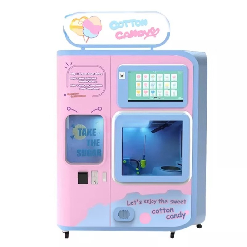Tam Otomatik Pamuk Şeker Otoma - Commercial Vending Machine incelemesi ve fiyatı