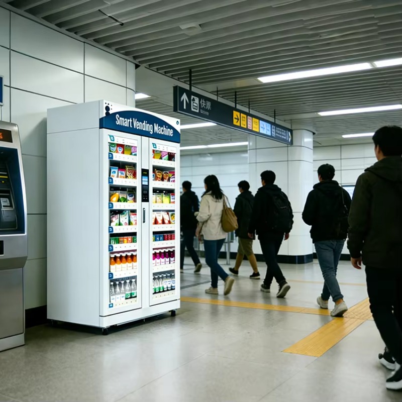 Yapay Zekalı Akıllı Buzdolabı  - Open Vending Machine incelemesi ve fiyatı