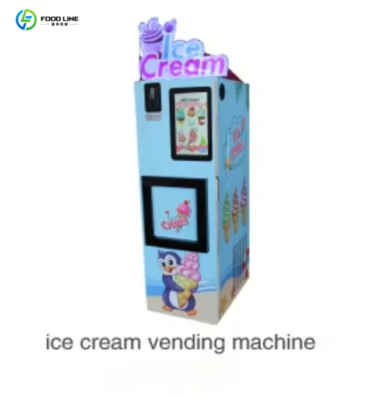 Ticari otomatik külah dondurma - Commercial Vending Machine incelemesi ve fiyatı
