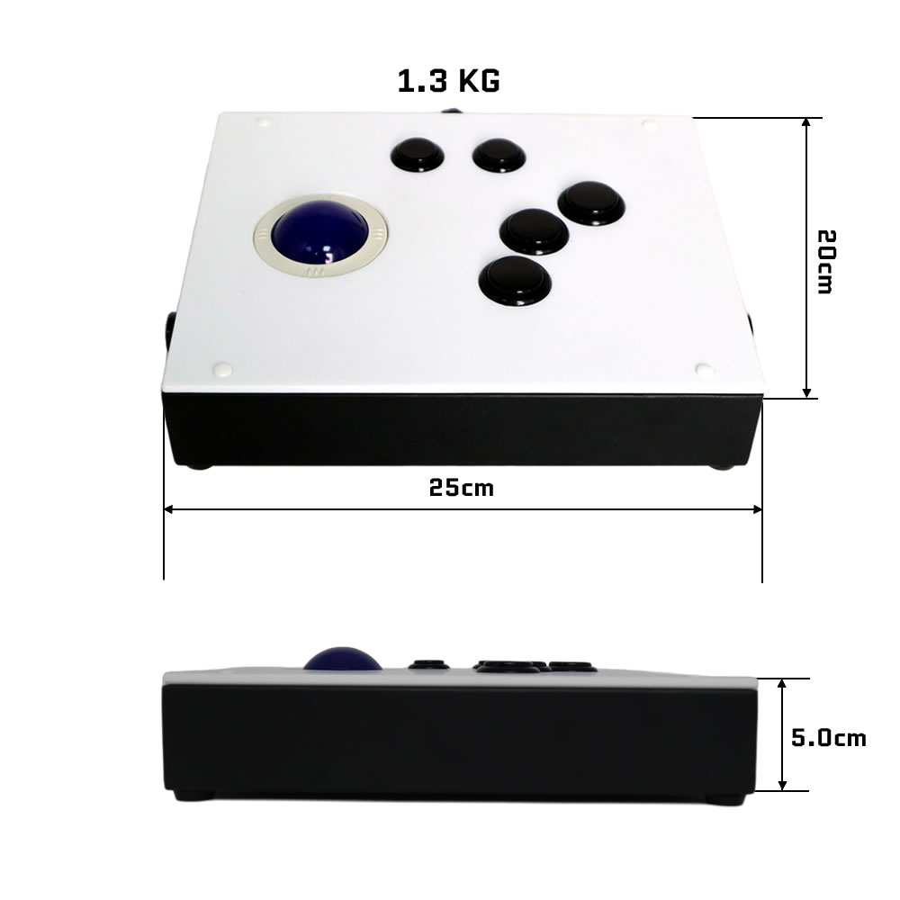 FightBox R6 USB Sanwa Düğmesi  - Trackball Controller Arcade incelemesi ve fiyatı