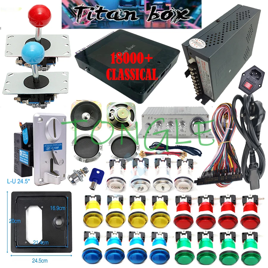 2 Oyuncu Titan Kutusu 18000 +  - Arcade Game Cabinet incelemesi ve fiyatı